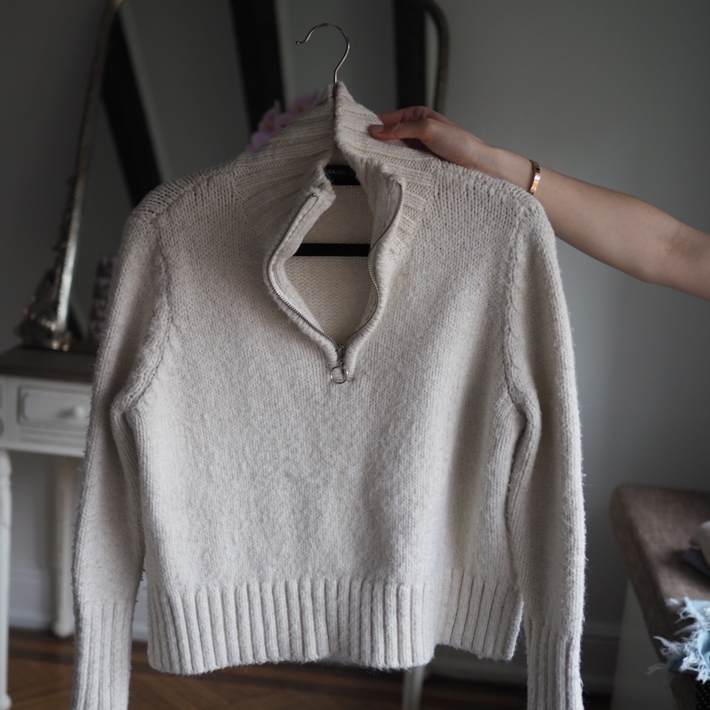 Zara knit pullover